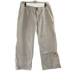 Hurley White Smile Cargo Pants Size 9